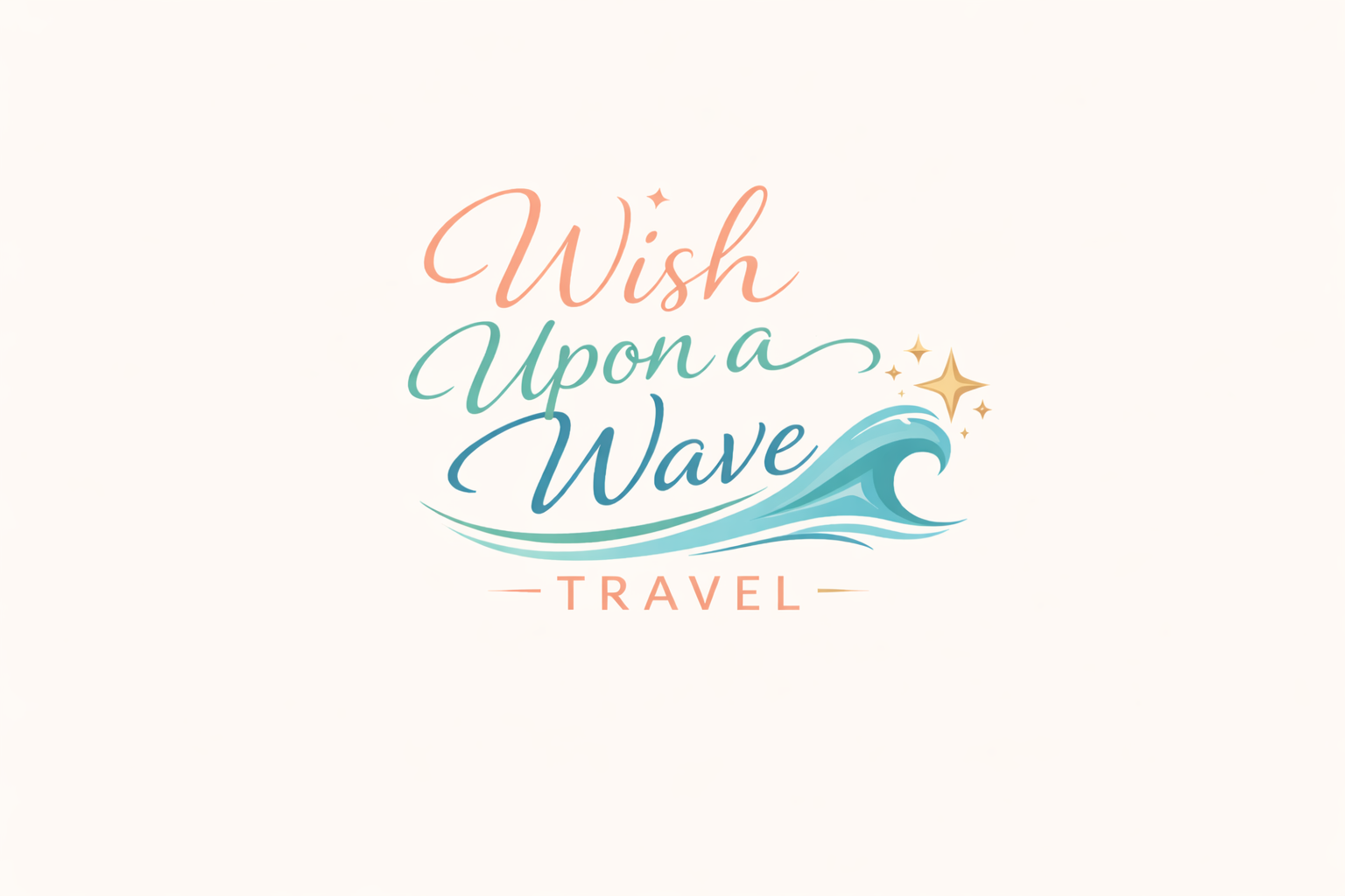Wish Upon a Wave Travel official logo